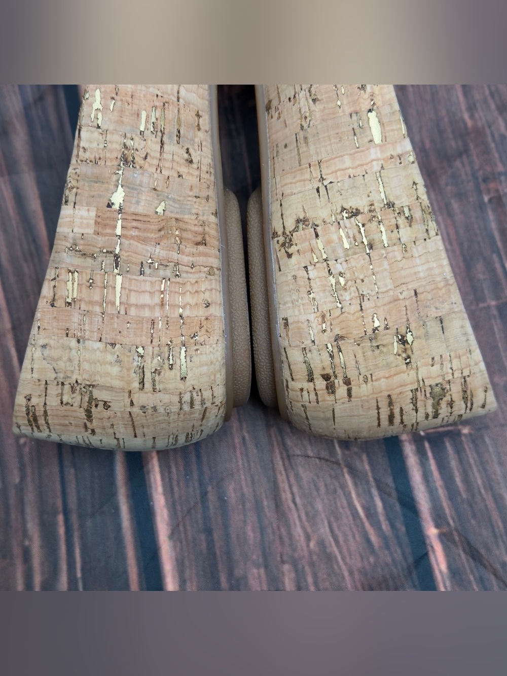 Kelly & Katie Hiliah Cork Medallion Ballet Flat Size 11 - Picture 8 of 16